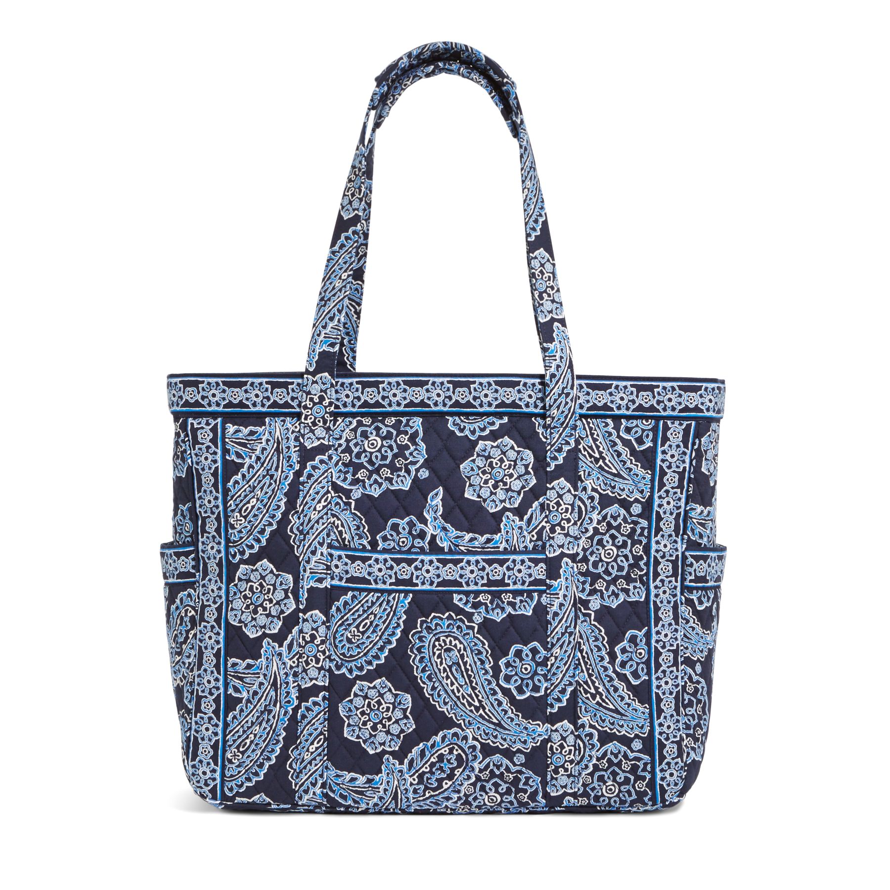 UPC 886003307854 product image for Vera Bradley Get Carried Away Tote in Blue Bandana | upcitemdb.com