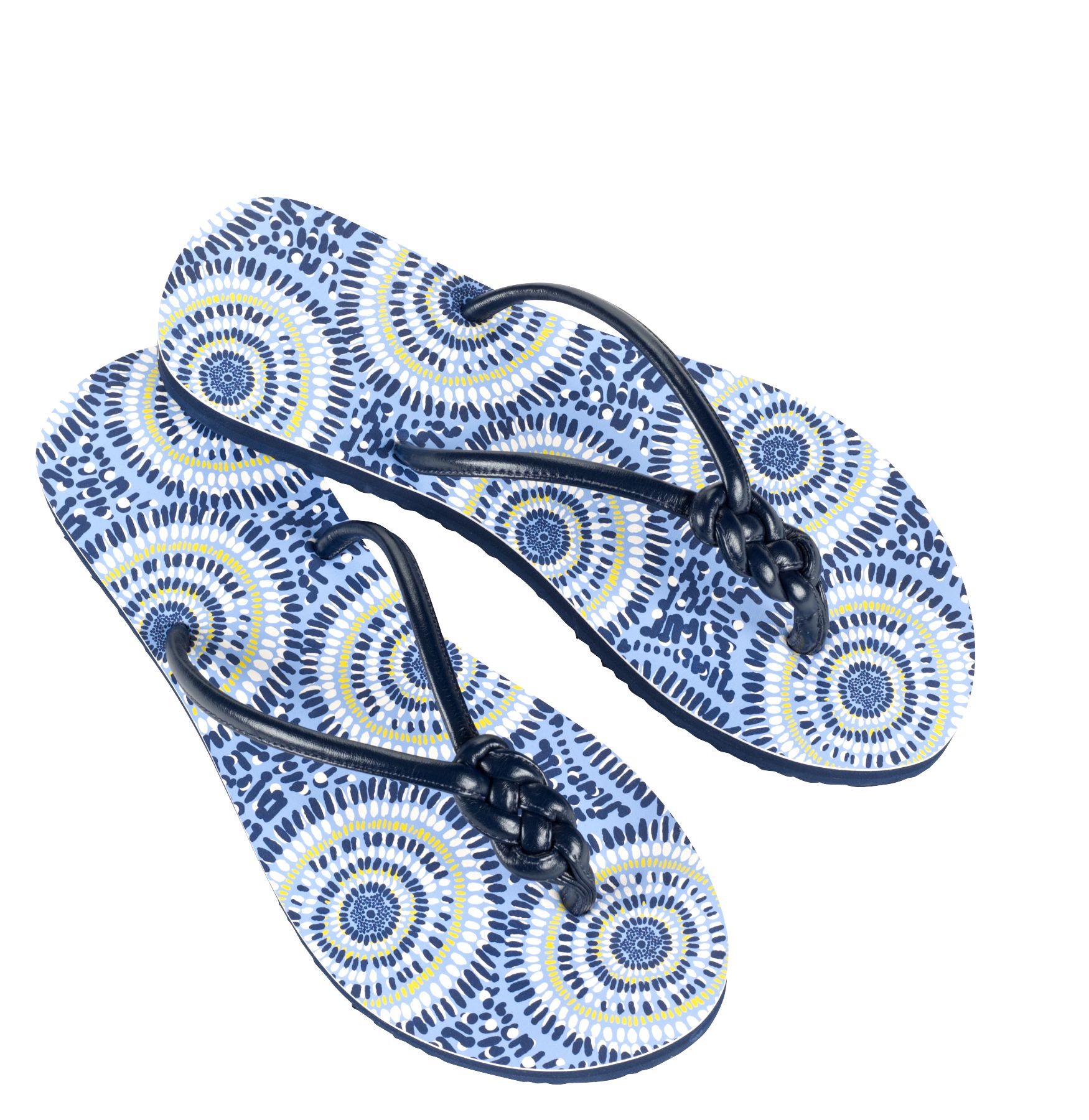 UPC 886003061145 product image for Vera Bradley Flip Flops in Starry Night | upcitemdb.com