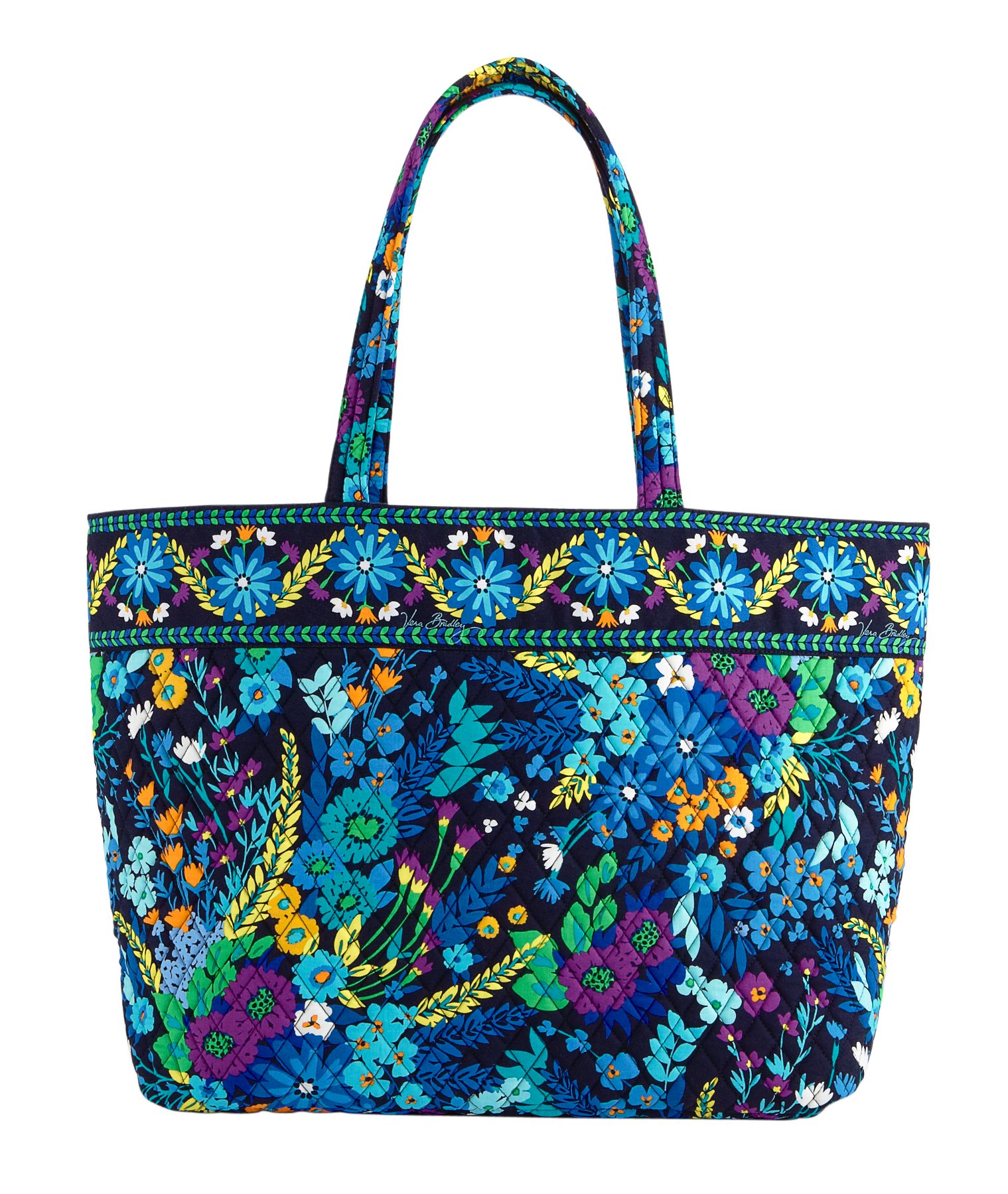 Vera Bradley Grand Tote in Midnight Blues (Sale Online Outlet) photo