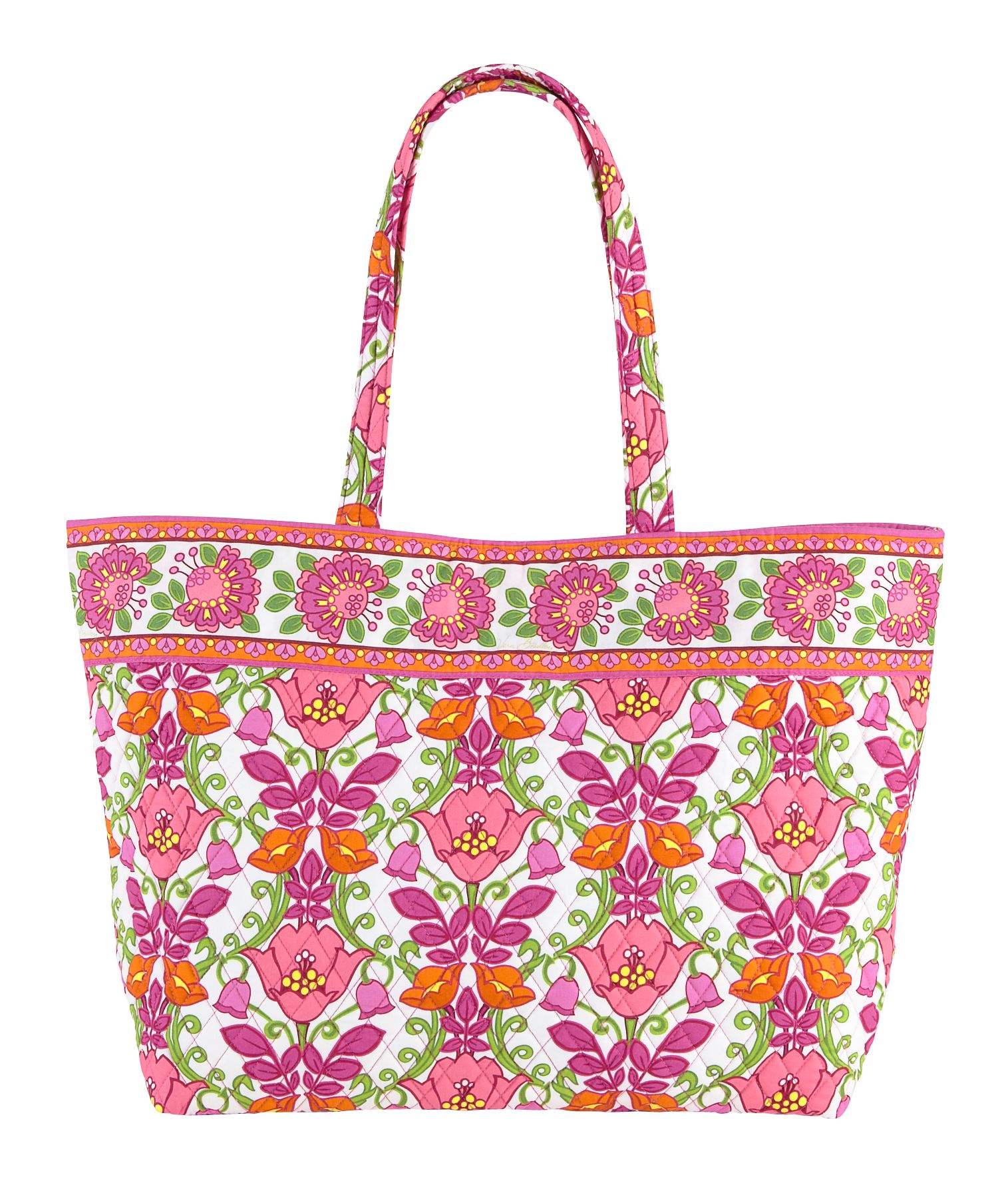 Vera Bradley Grand Tote in Lilli Bell (Sale Online Outlet) photo