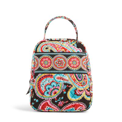 vera bradley paisley lunch box