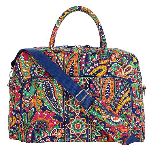 Weekender Travel Bag in Venetian Paisley