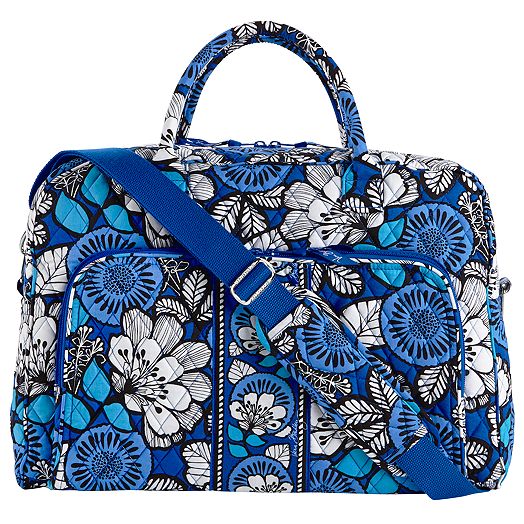 Weekender Travel Bag in Blue Bayou