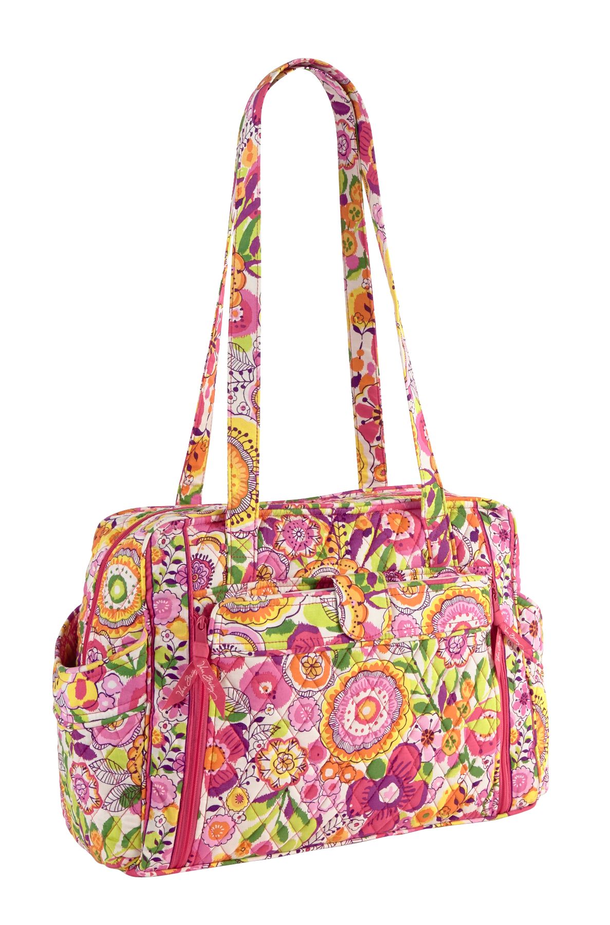 pink vera bradley diaper bag