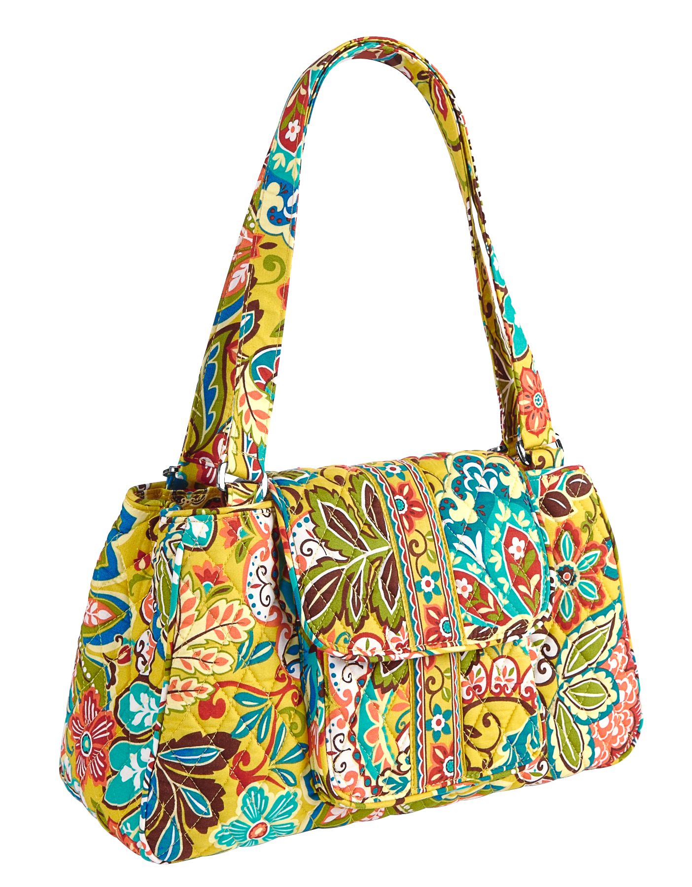 Vera Bradley Edie Satchel in Provencal