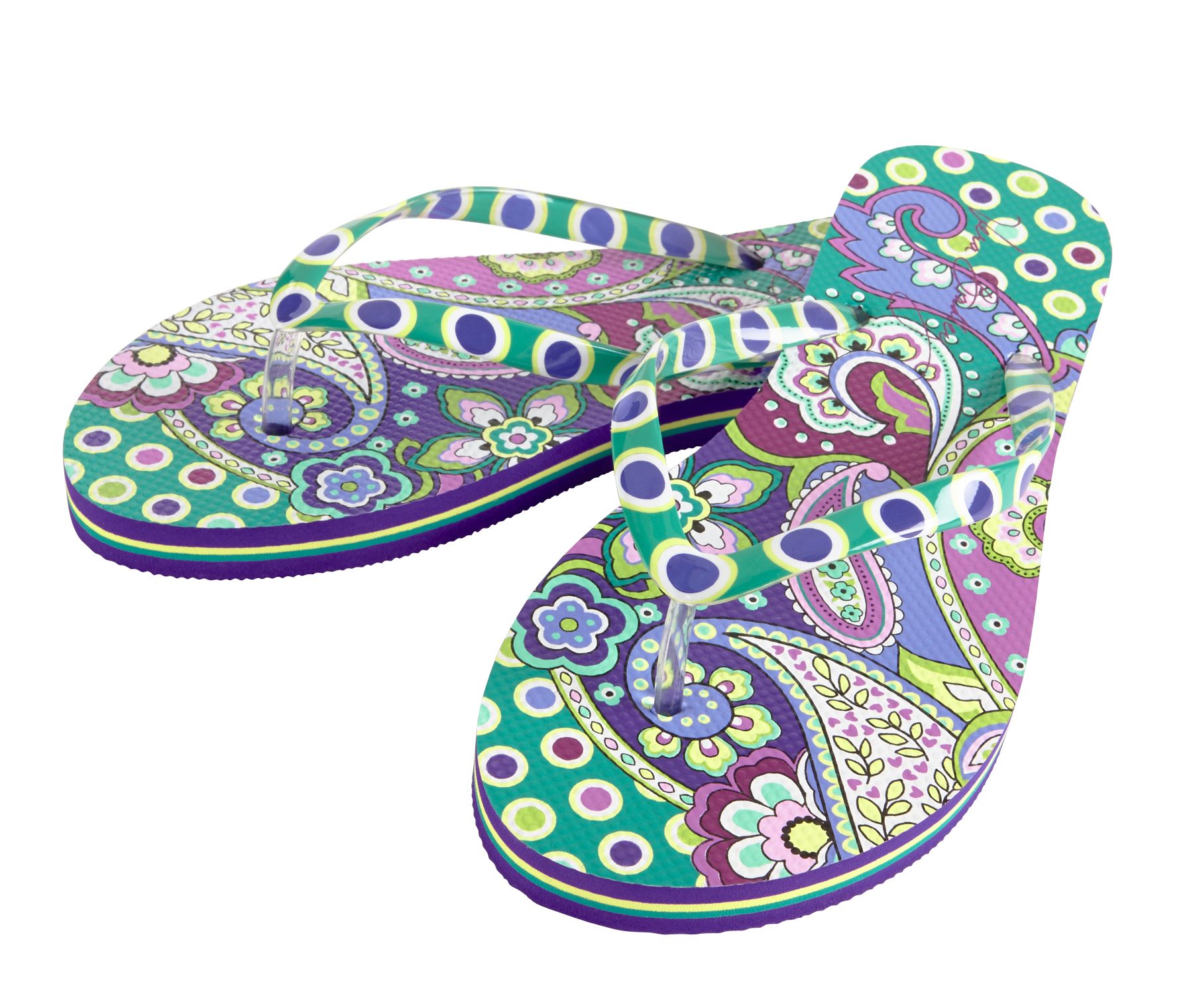 UPC 886003238578 product image for Vera Bradley Flip Flops in Heather | upcitemdb.com