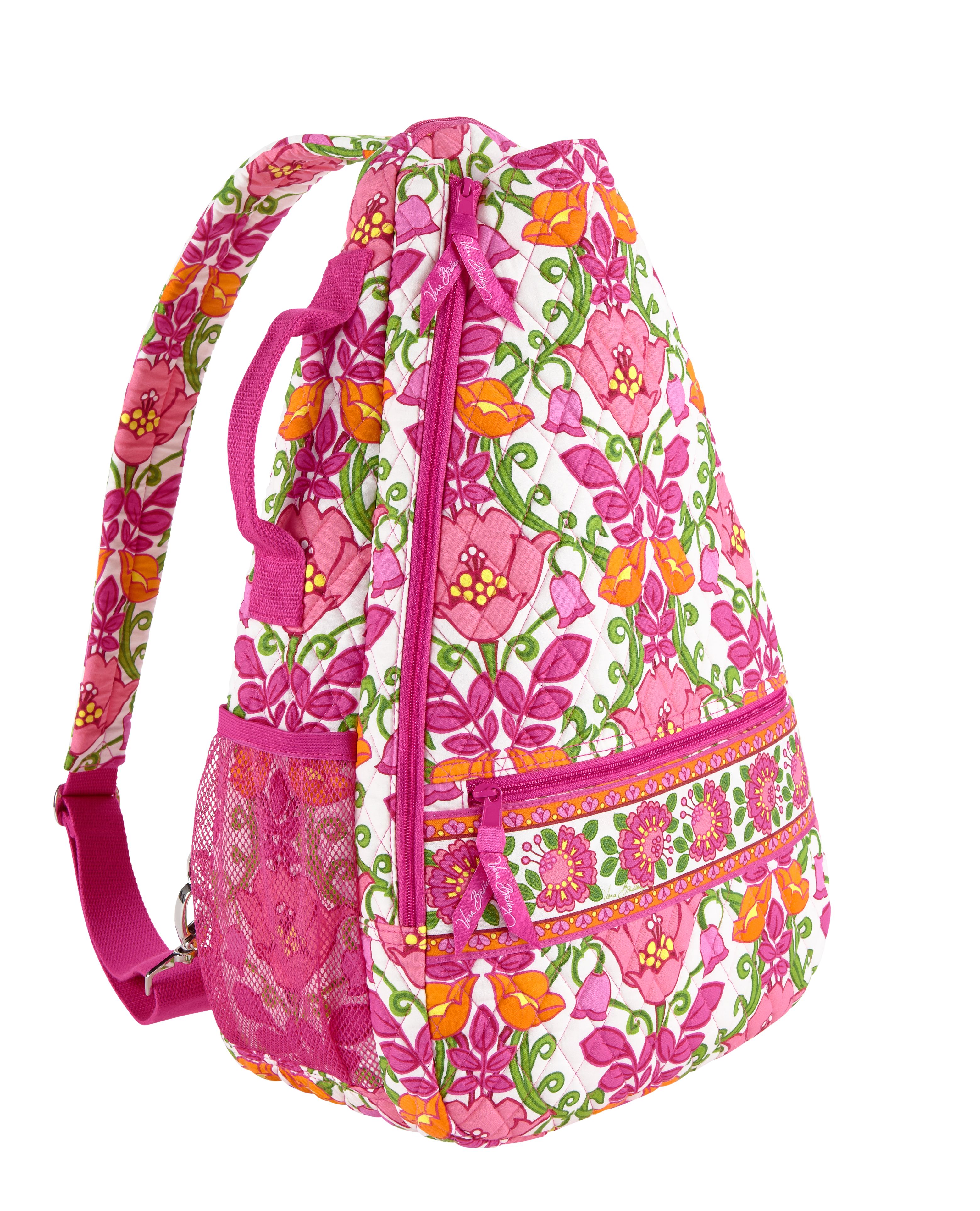 UPC 886003194706 product image for Vera Bradley Sling Tennis Backpack in Lilli Bell | upcitemdb.com