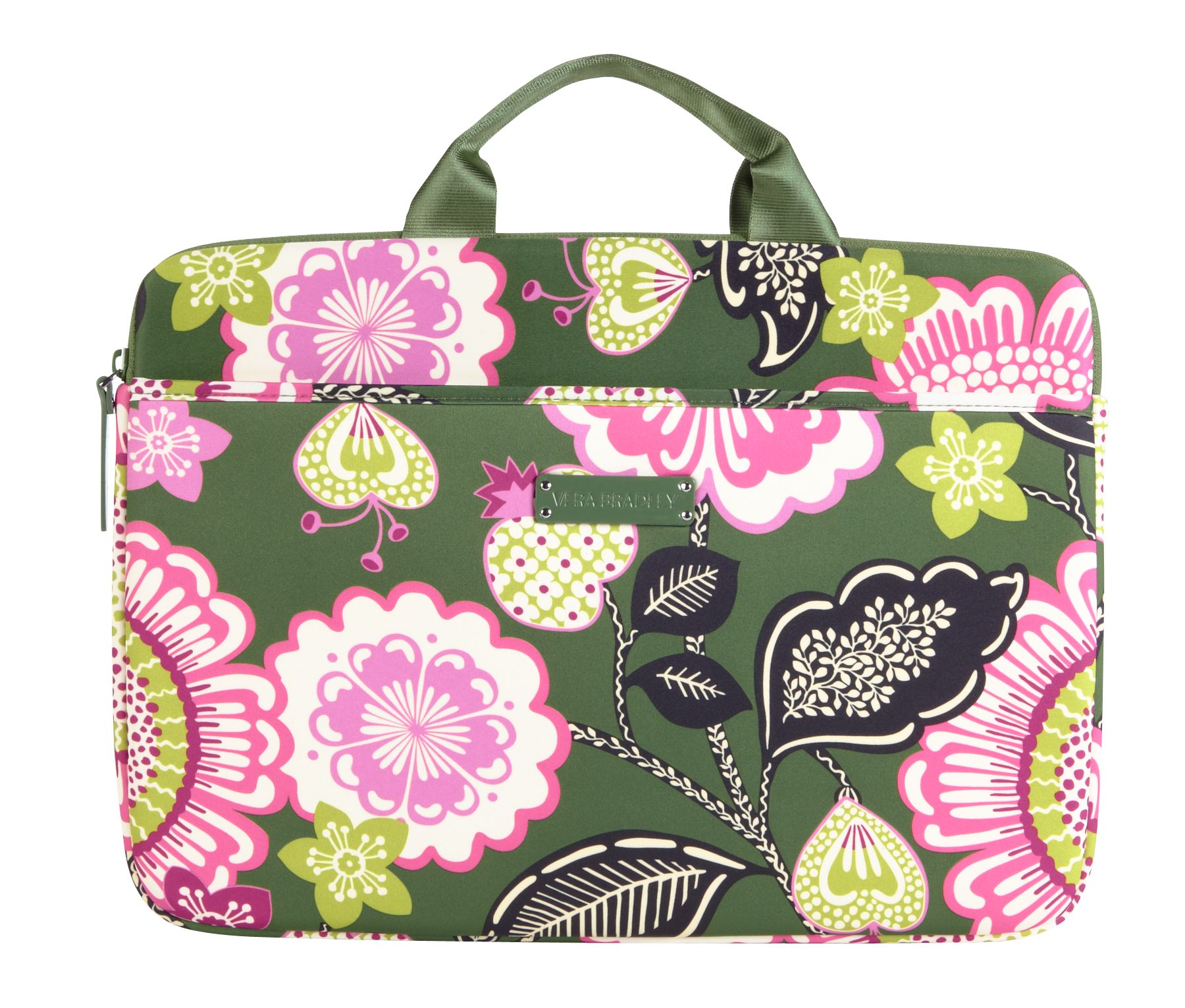 vera bradley neoprene laptop case in olivia pink store vera bradley ...