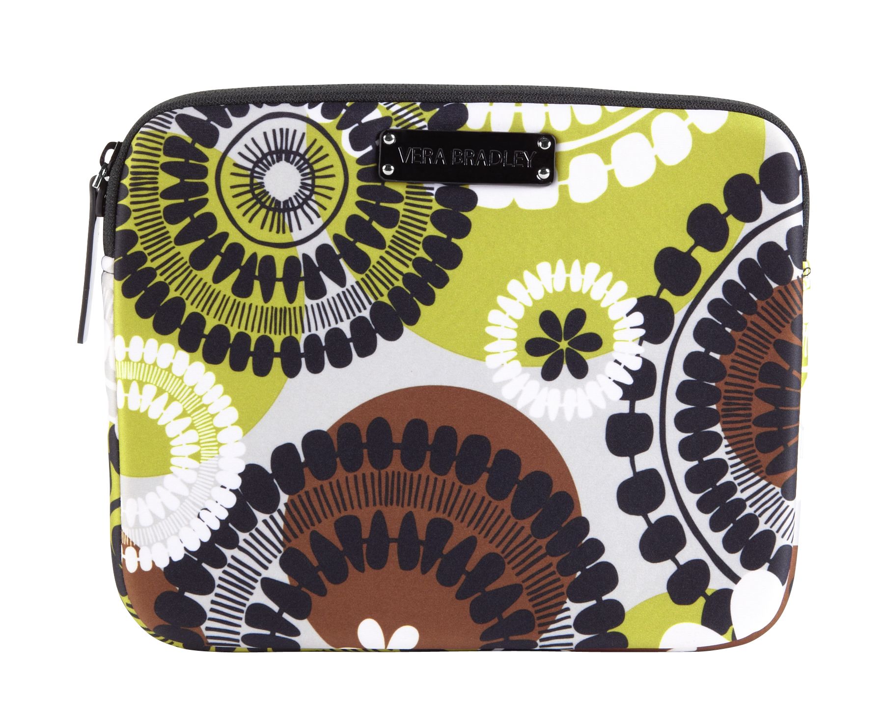 Vera Bradley Neoprene Tablet Sleeve in Cocoa Moss