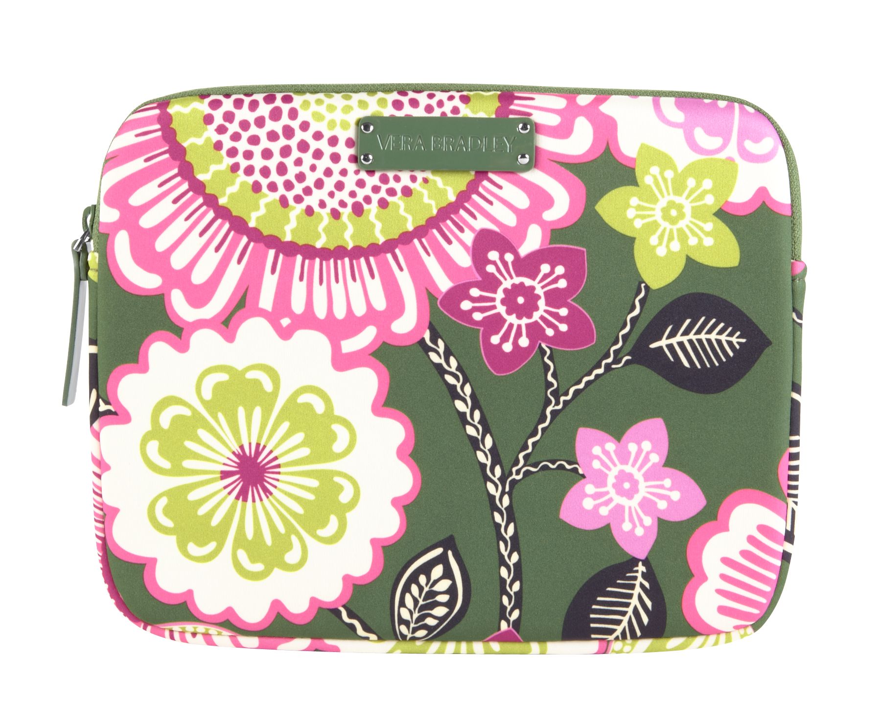 Vera Bradley Neoprene Tablet Sleeve in Olivia Pink