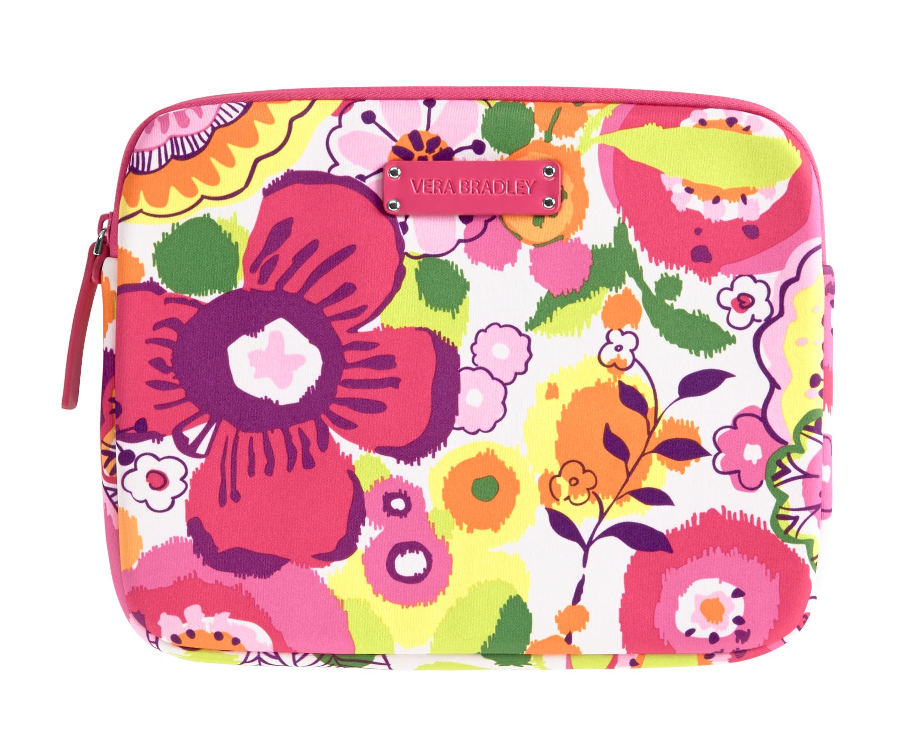 Vera Bradley Neoprene Tablet Sleeve in Clementine