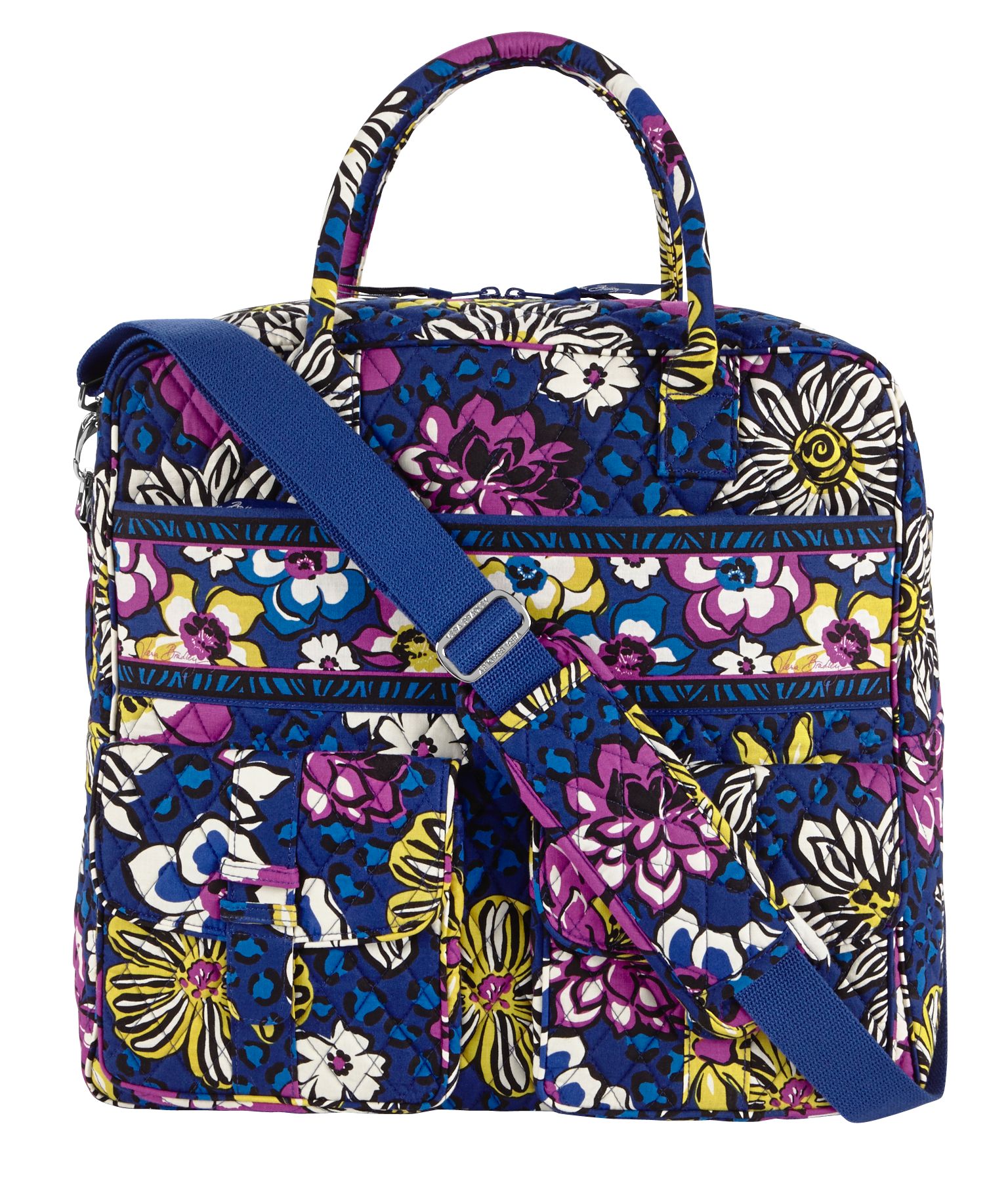 Vera Bradley Grand Cargo Bag in African Violet