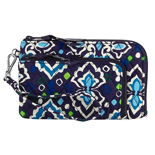 Zip Zip Wristlet in Ink Blue