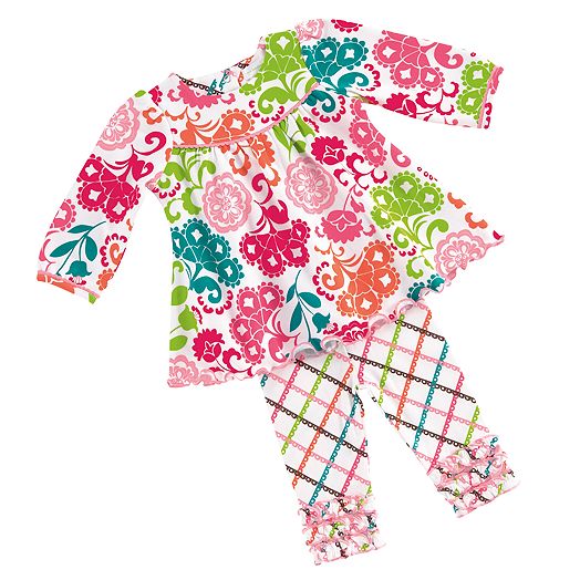 Dress and Leggings Set in Lola