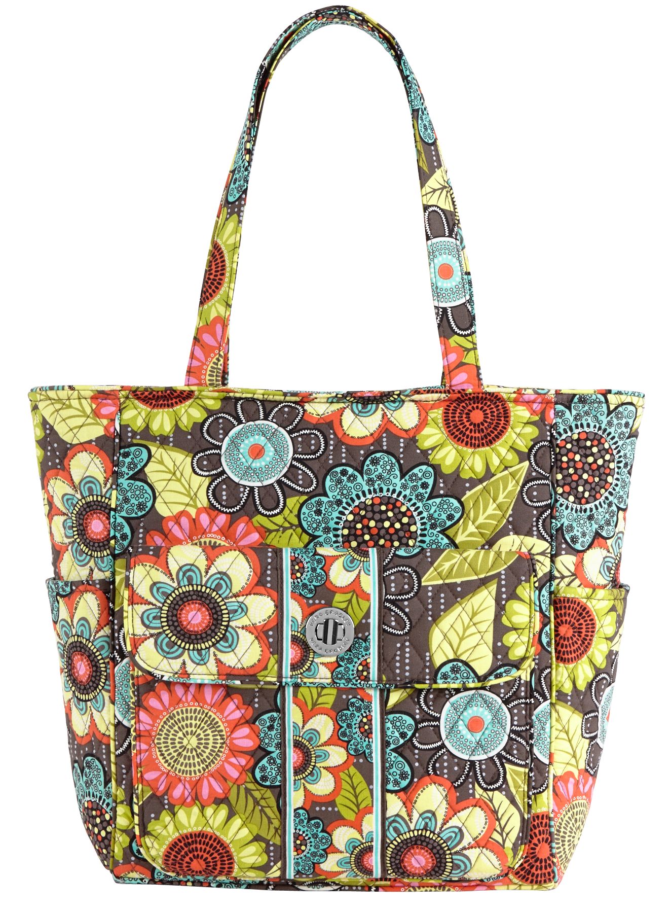 Vera Bradley Tablet Tote in Flower Shower