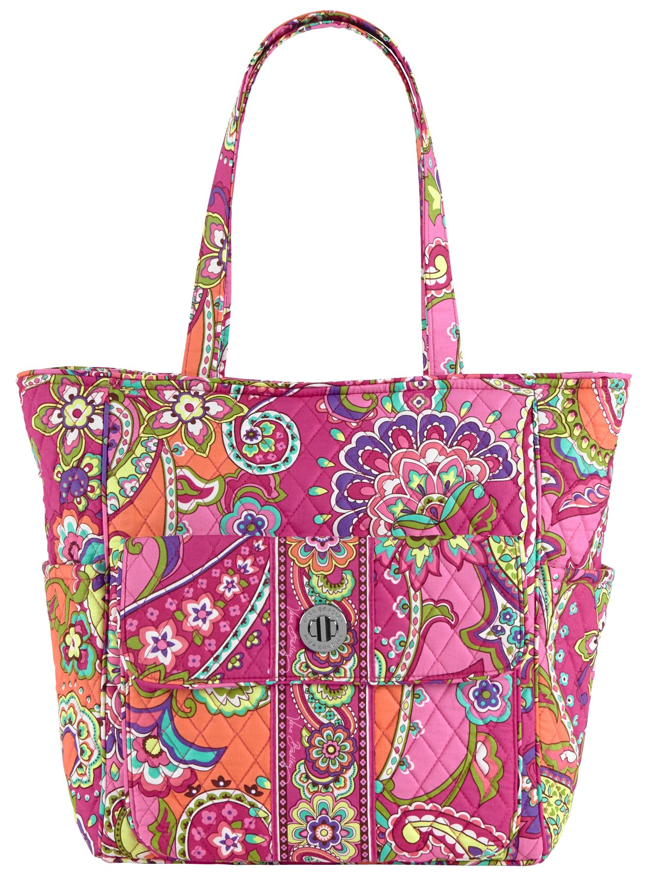 Vera Bradley Tablet Tote in Pink Swirls