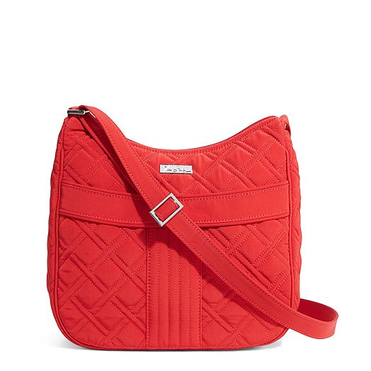 Carryall Crossbody in Tango Red