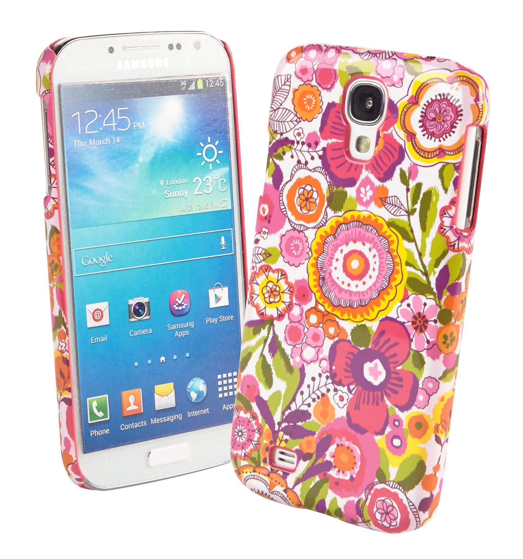 Vera Bradley Snap on Case for Samsung Galaxy S 4 in Clementine