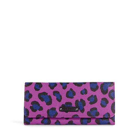 vera bradley leopard print wallet