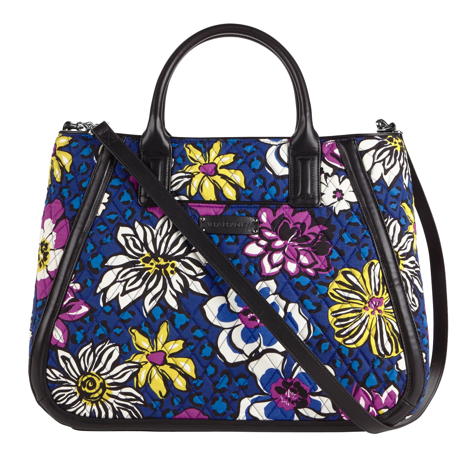 Vera Bradley Trapeze Tote in African Violet (Sale Recently Added ...