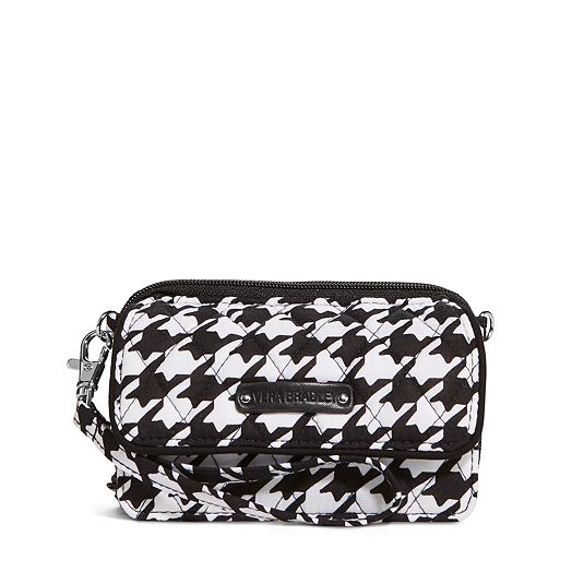 All in One Crossbody in Midnight Houndstooth