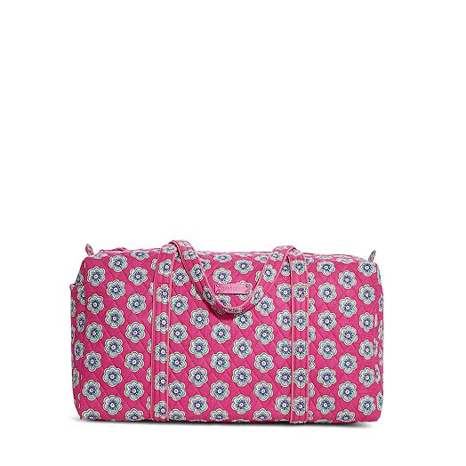 vera bradley duffel bag pink