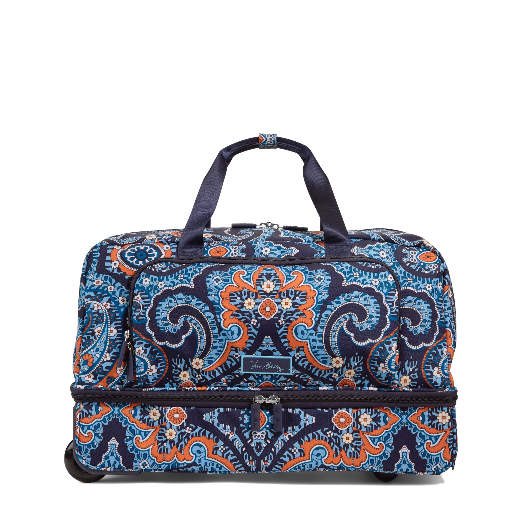 lighten up wheeled carry on vera bradley