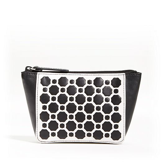 Laser-Cut Cosmetic in Midnight Geometric