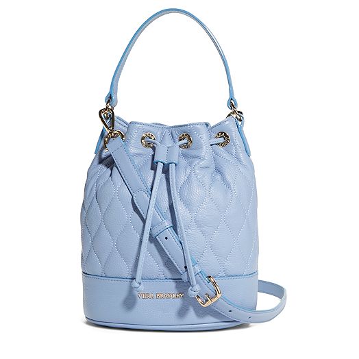 Quilted Emerson Crossbody in Chambray