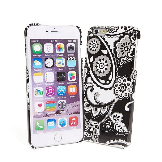 Snap On Case for iPhone 6 Plus in Midnight Paisley
