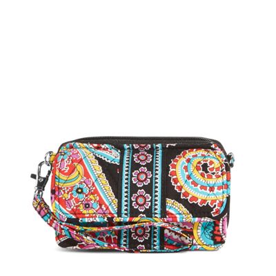 All in One Crossbody and Wristlet in Parisian Paisley | Vera Bradley