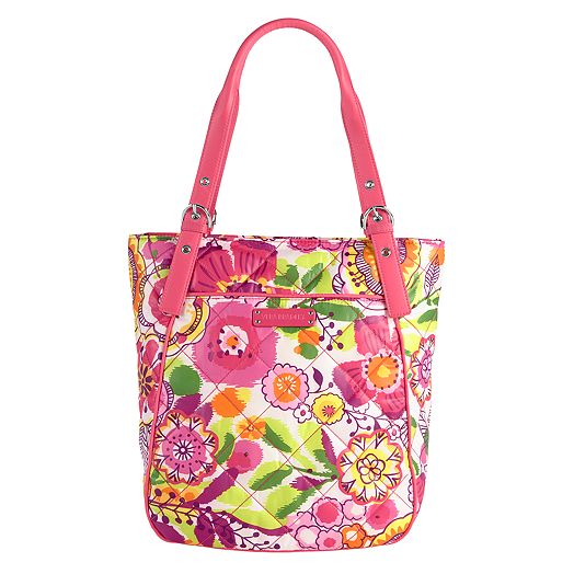 Puffy Tote in Clementine