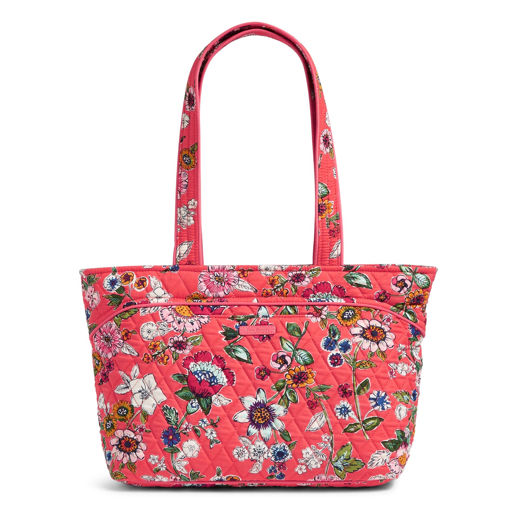 vera bradley coral floral backpack