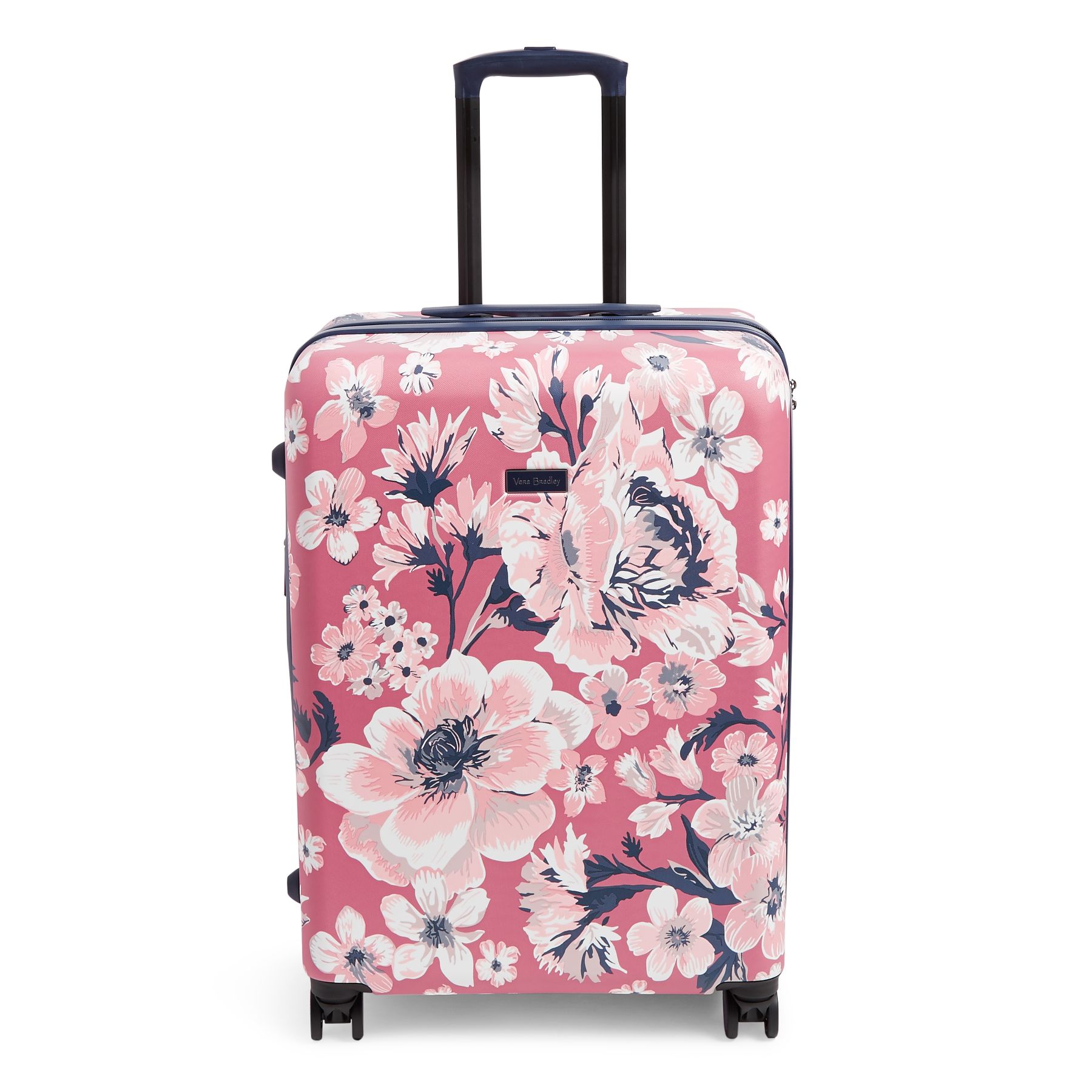vera bradley hard suitcase