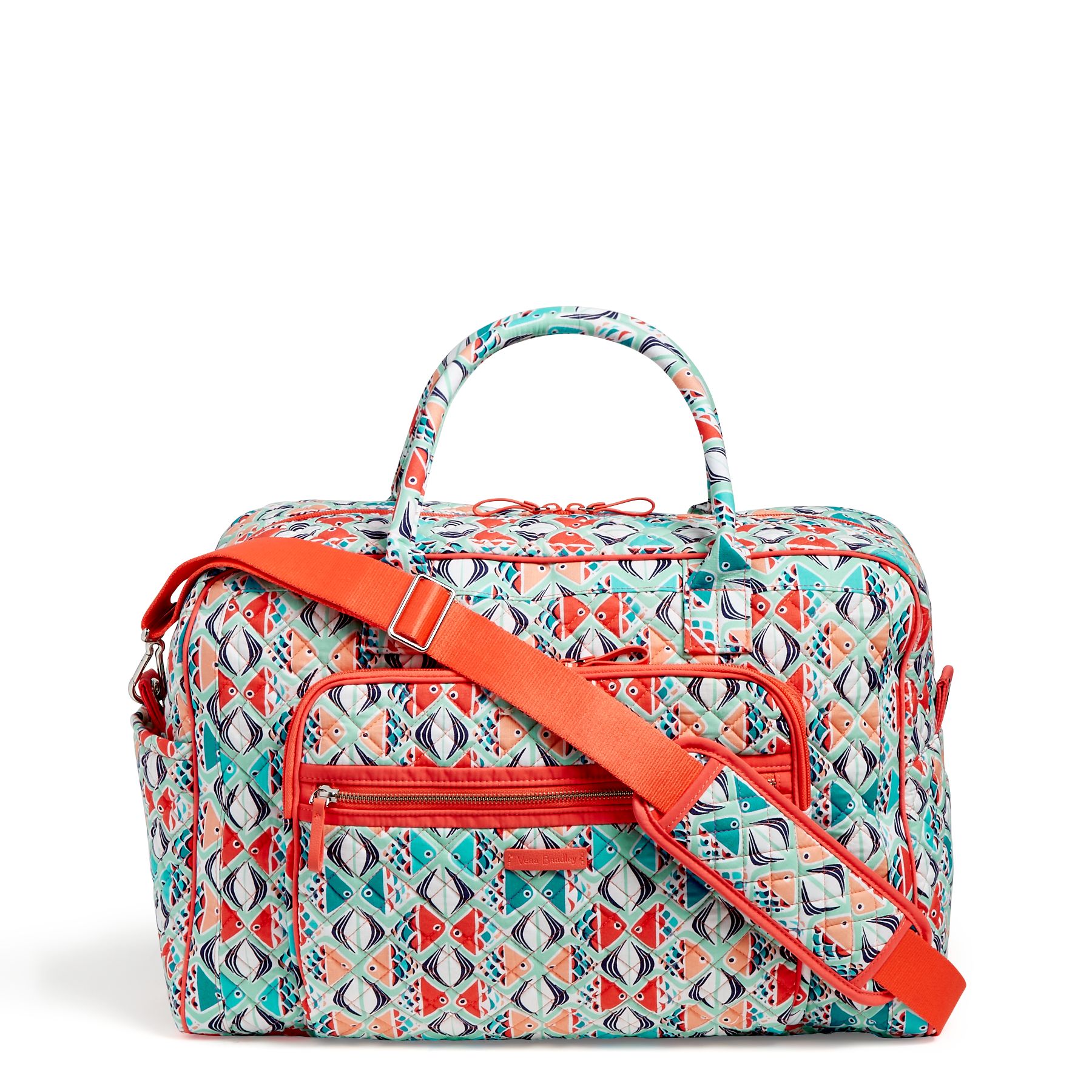 vera bradley go fish backpack