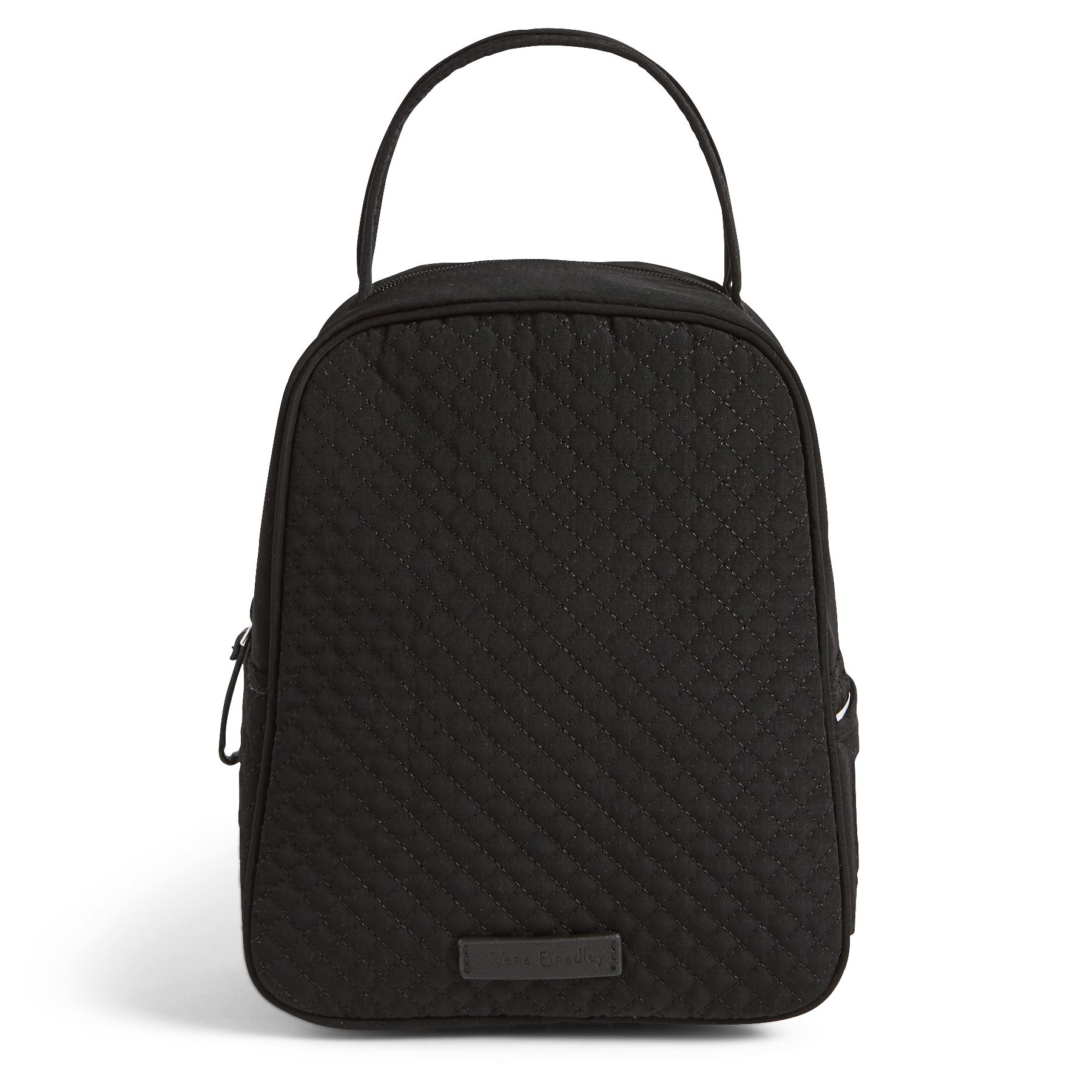 plain black lunch bag