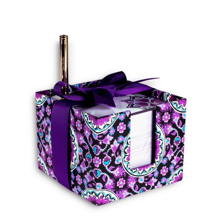 Image of Note Cube in Lilac Medallion